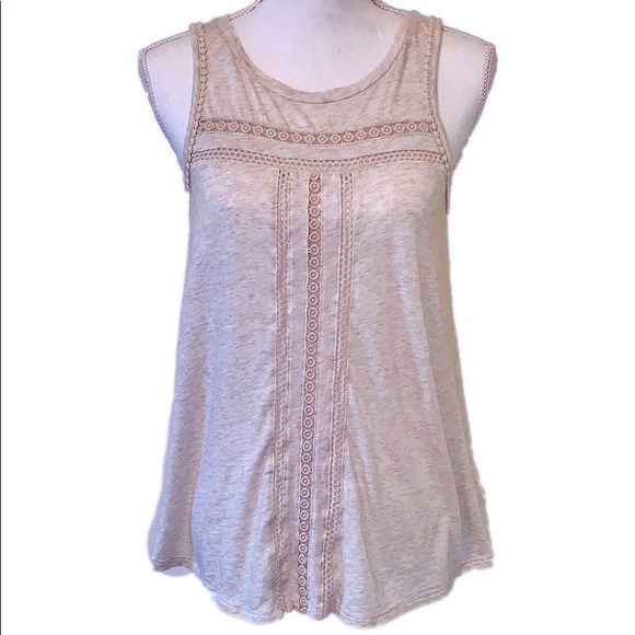 GAP Tops - ★ Gap Crochet Tan Swing Tank